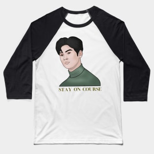 Stay on Course Baseball T-Shirt